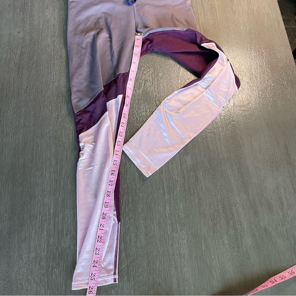 Fabletics Salar Statement Purple Colorblock Leggi… - image 8